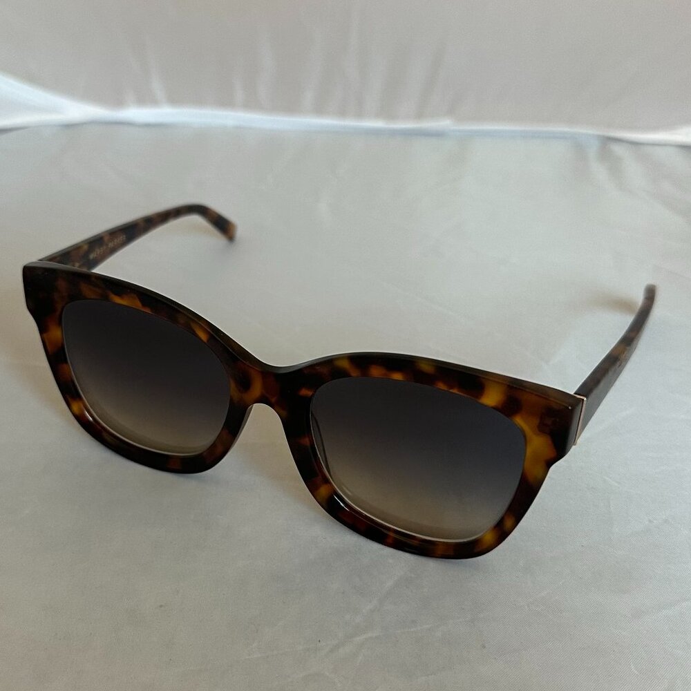 Warby Parker Tortoiseshell Frame Sunglasses with Gradient Brown Lenses